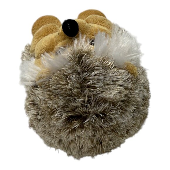 Frankford Hedgehog Gray Tan Plush Stuffed Animal Toy Fuzzy Happy Smiling 7 in - Picture 5 of 7
